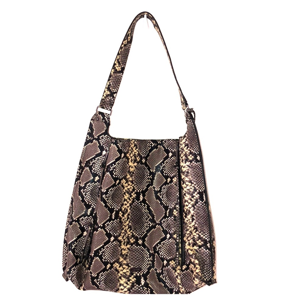 Joe’s Jeans Faux Snakeskin Hobo Tote Bag